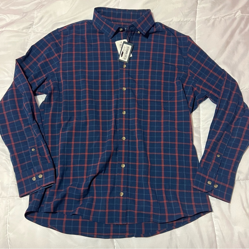 NWT Mizzen + Main Leeward shirt